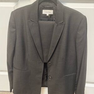 Calvin Klein skirt suit